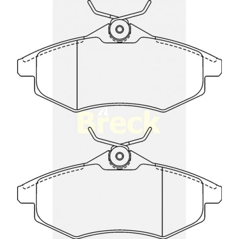 Set placute frana Set placute frana