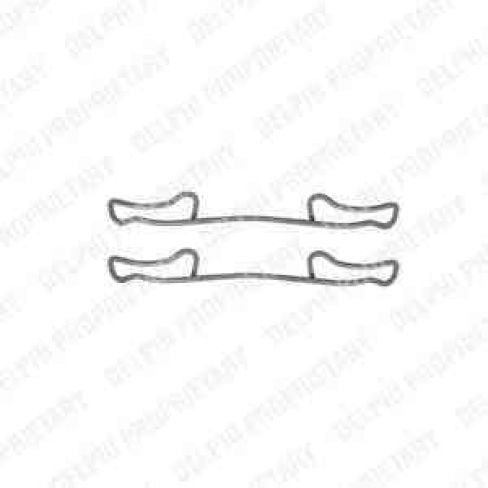 Kit de montaj placute frana