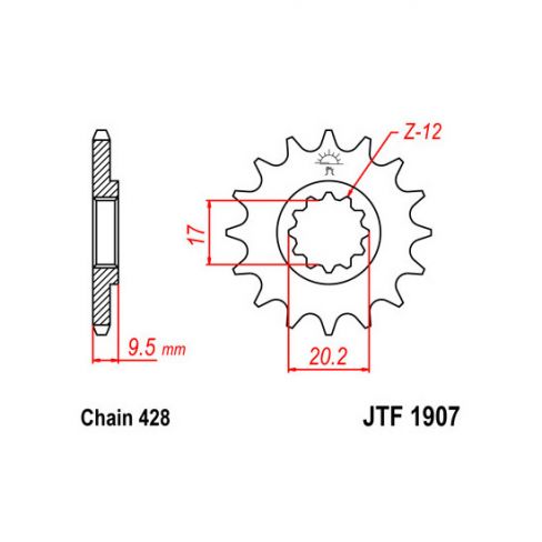 Pinion fata