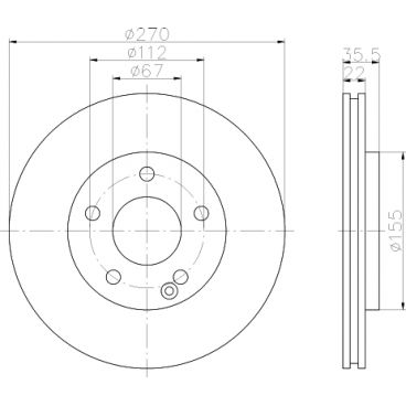 Disc frana