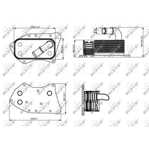 Radiator ulei Radiator ulei