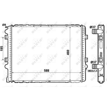 Radiator racire cu apa