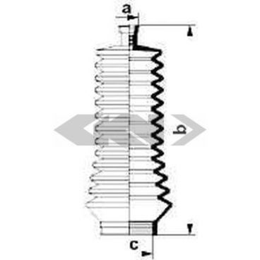Carcasa caseta directie
