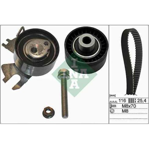 Kit distributie (curea+role)