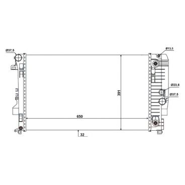 Radiator racire cu apa
