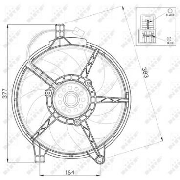 Ventilator radiator