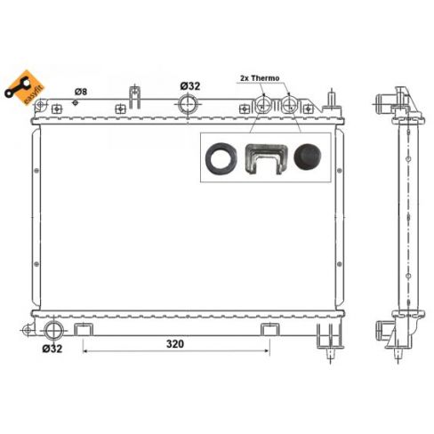 Radiator racire cu apa Radiator racire cu apa