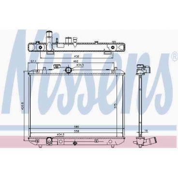 Radiator racire cu apa