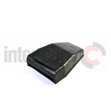 Leaf spring rubber cushion