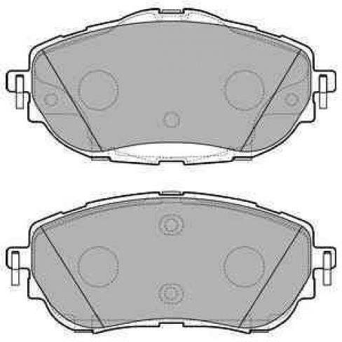 Set placute frana