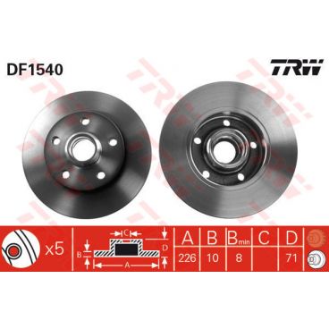 Disc frana