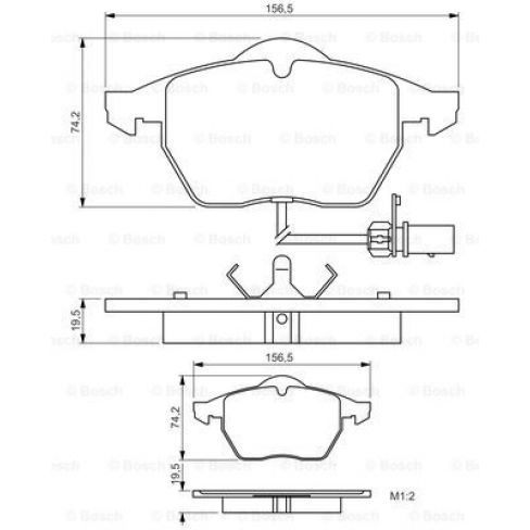 Set placute frana Set placute frana