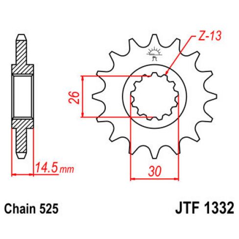 Pinion fata