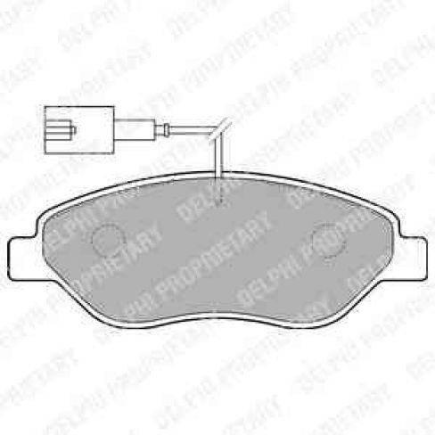 Set placute frana Set placute frana