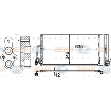 Radiator aer conditionat