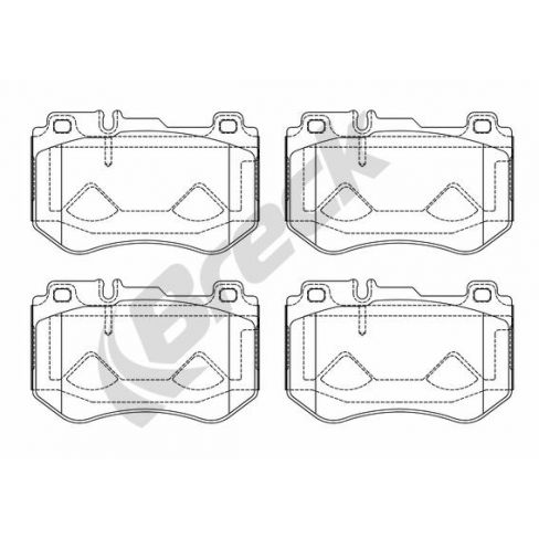 Set placute frana Set placute frana
