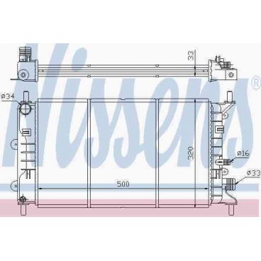 Radiator racire cu apa