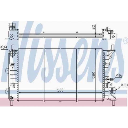 Radiator racire cu apa