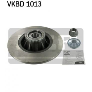 Brake disk with bearing