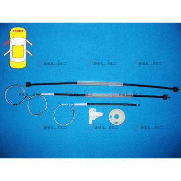 Elemente macara geam