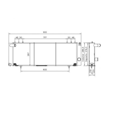 Radiator racire cu apa Radiator racire cu apa