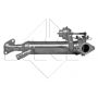 Exhaust gases radiator Exhaust gases radiator