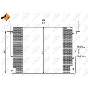 Radiator aer conditionat