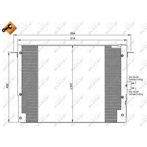Radiator aer conditionat