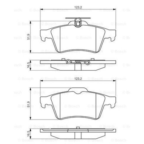 Set placute frana Set placute frana
