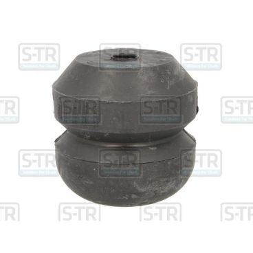 Leaf spring rubber cushion