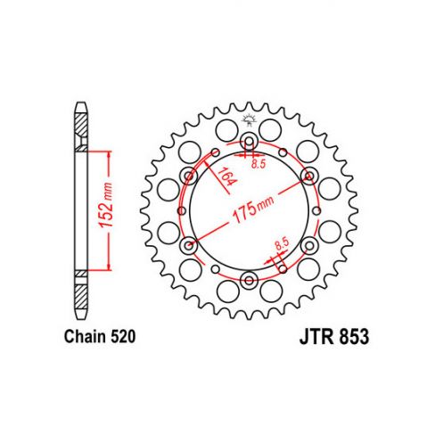 Pinion spate