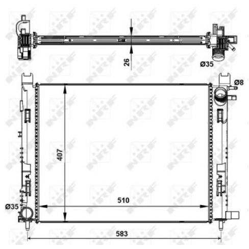 Radiator racire cu apa Radiator racire cu apa