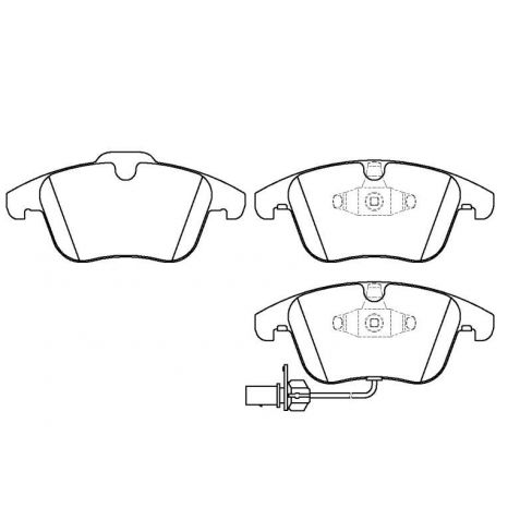 Set placute frana Set placute frana