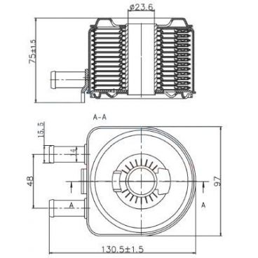 Radiator ulei