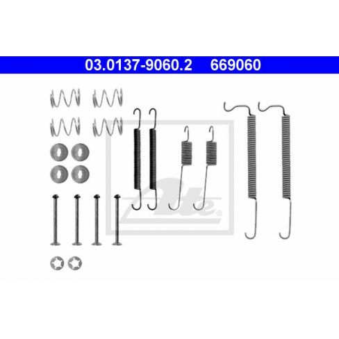 Kit de montaj saboti frana Kit de montaj saboti frana