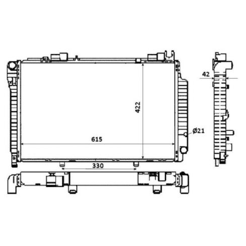Radiator racire cu apa Radiator racire cu apa