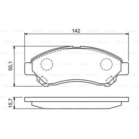 Set placute frana Set placute frana