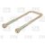 Leaf spring shackle