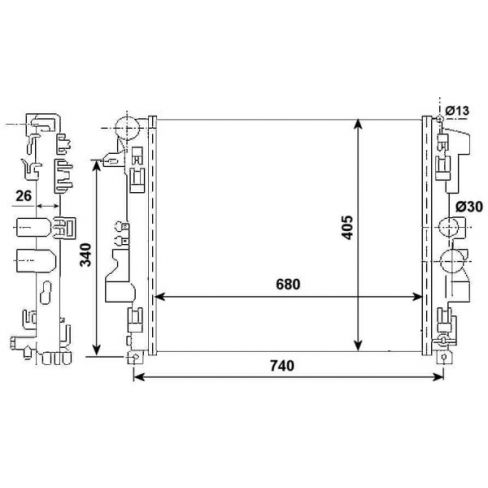 Radiator racire cu apa Radiator racire cu apa