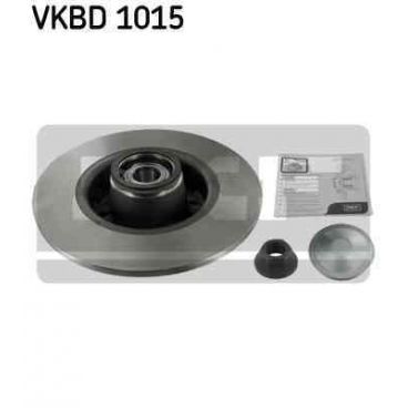 Brake disk with bearing