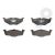 Set placute frana