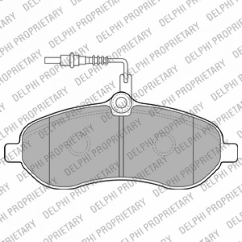 Set placute frana Set placute frana