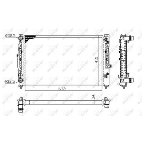 Radiator racire cu apa