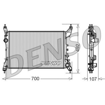 Radiator racire cu apa