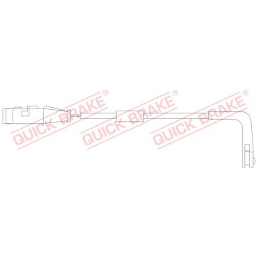 Senzor uzura placute frana