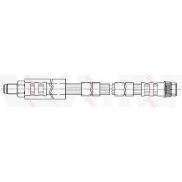 Furtun elastic frana