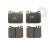 Set placute frana