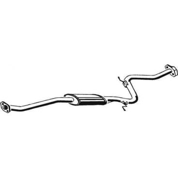 Sistem evacuare gaze/toba intermediara