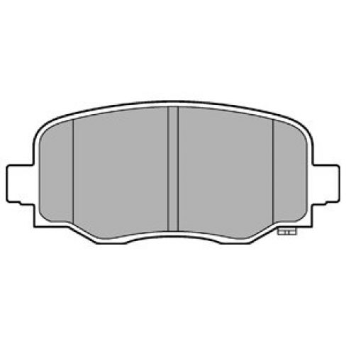 Set placute frana Set placute frana