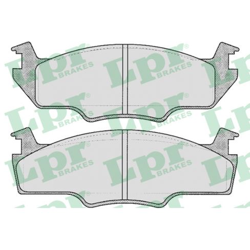 Set placute frana